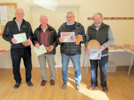 Winners of the February certificates